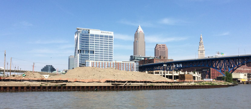 Phase I of the Flats East Bank Project opened to the public in June 2013. Currently, more than 95% of the Ernst & Young tower's office space is leased and the attached Aloft Hotel is also surpassing expectations, maintaining an average occupancy rate of approximately 85%. 